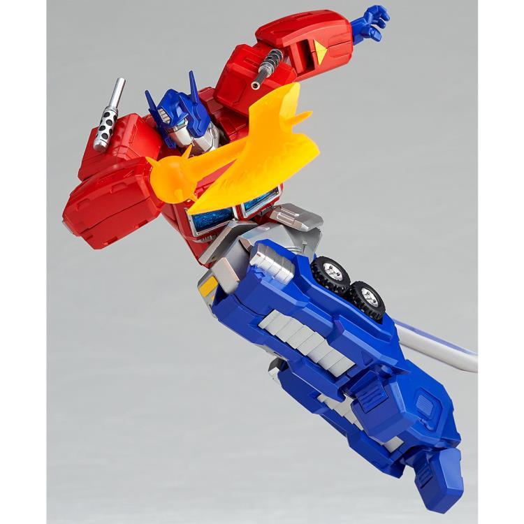 Amazing Yamaguchi Revoltech No. 014 Action Figure - Transformers Optimus Prime (Convoy) Collectible Toy for Display & Play | Perfect for Anime Fans & Model Collectors