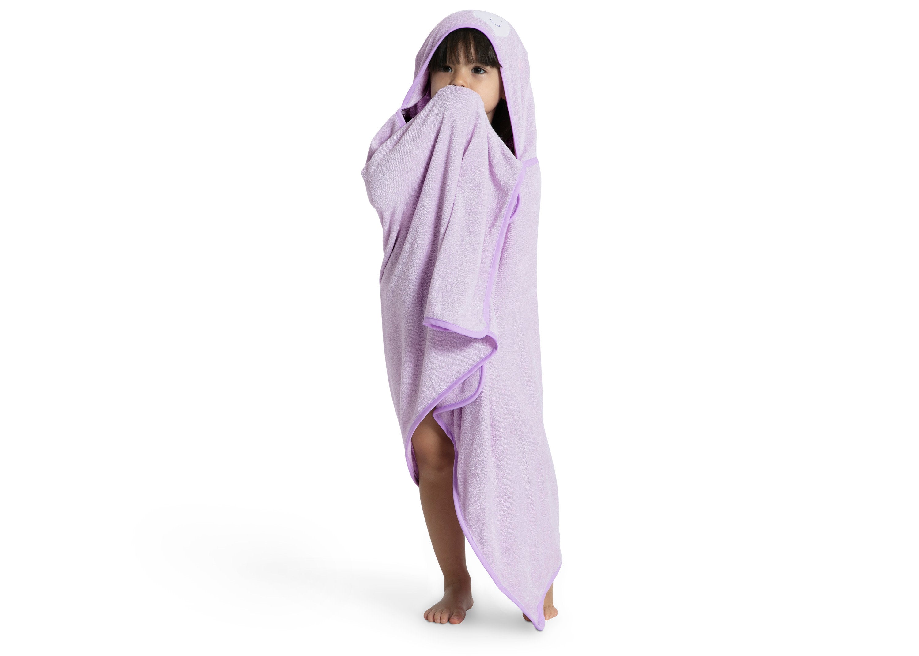 Soft Kids Hooded Bath Towel with Pockets - Absorbent Cotton Baby Towel for Boys & Girls - Perfect for Swimming, Beach, Bath Time & After Shower