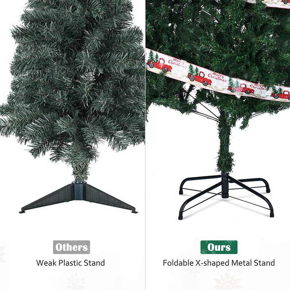 7.5 ft Realistic Artificial Christmas Tree - Premium Holiday Home Decor for Living Room, Bedroom, Office & Party | TheLAShop