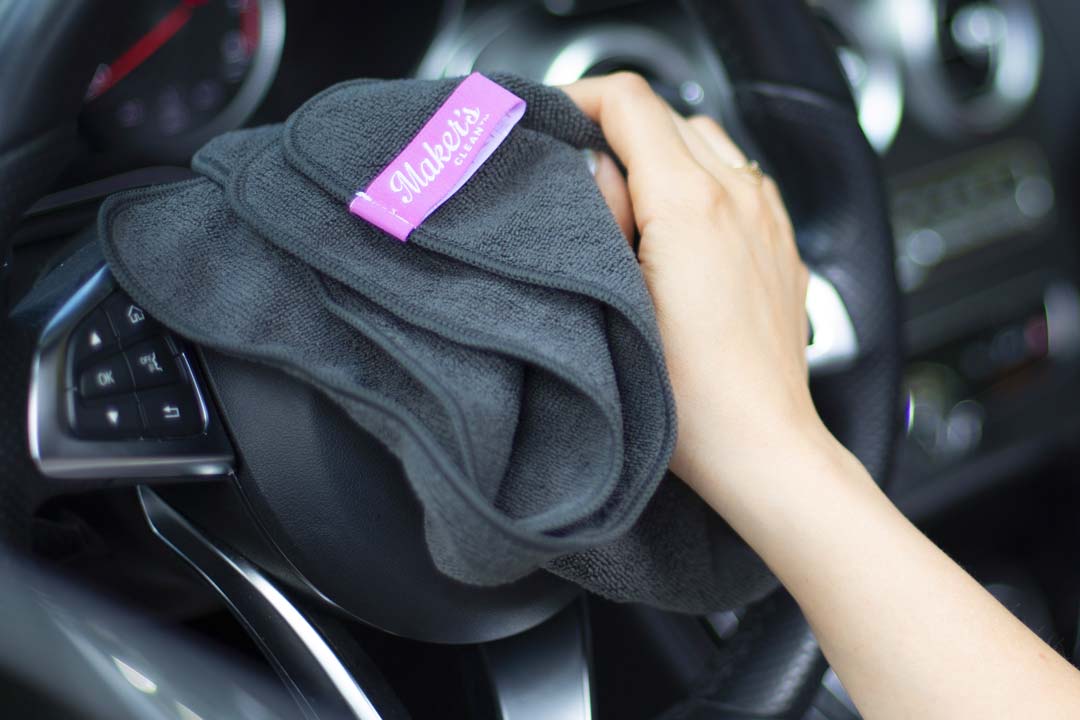 The Original All Purpose Cleaning Cloths (2 Pack) - Super Absorbent, Lint-Free Microfiber Towels for Kitchen, Bathroom, Windows & Car Detailing