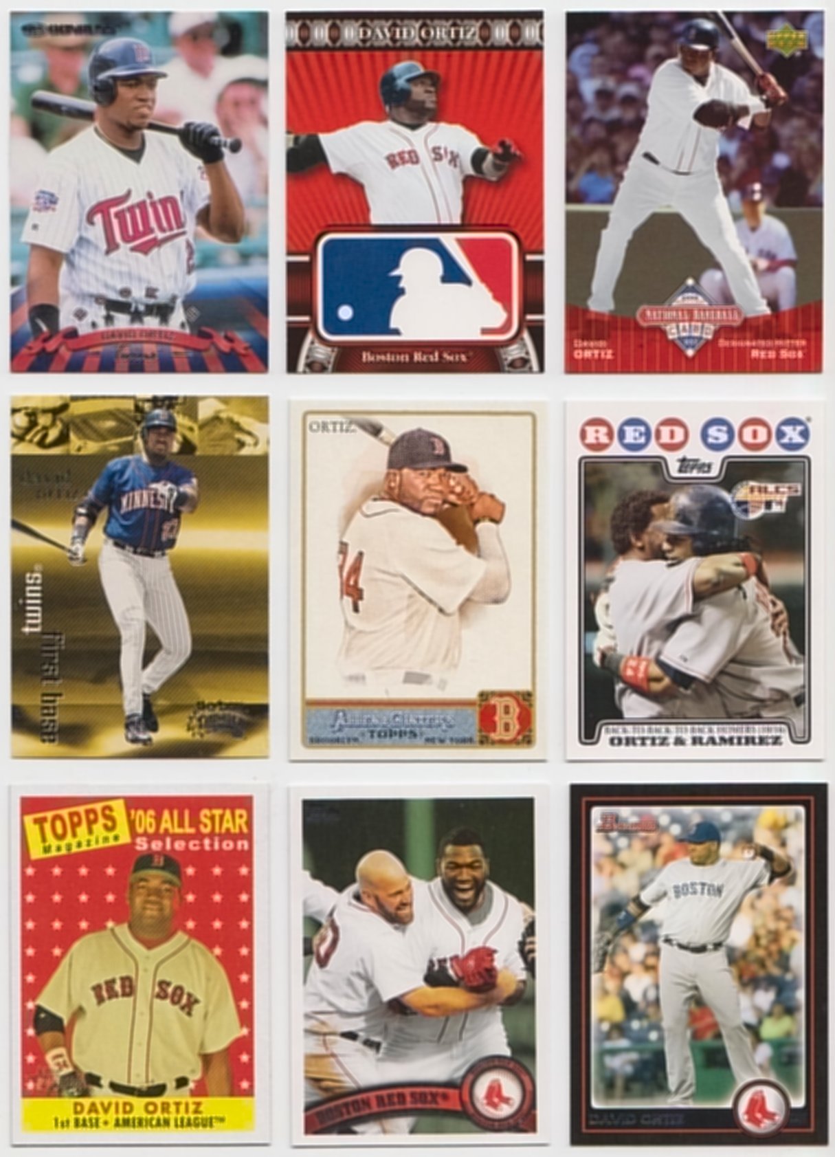 25 Unique David Ortiz Baseball Cards Collection - Rare & Valuable MLB Trading Cards for Collectors, Fans & Sports Memorabilia Enthusiasts | Perfect for Gifts, Display & Investment