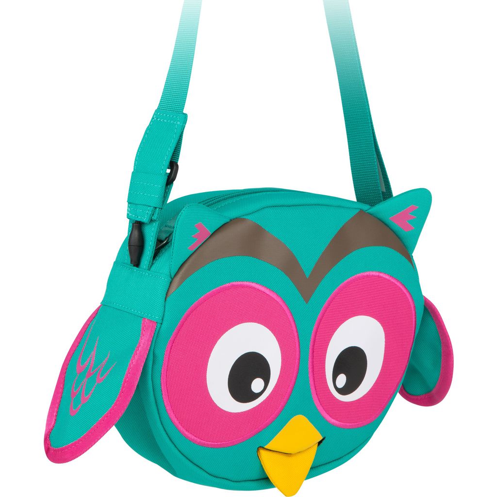 Affenzahn Mini Friend Sling Bag - Cute Owl Design (Lily Olivia) for Kids & Toddlers | Perfect for School, Travel & Outdoor Adventures