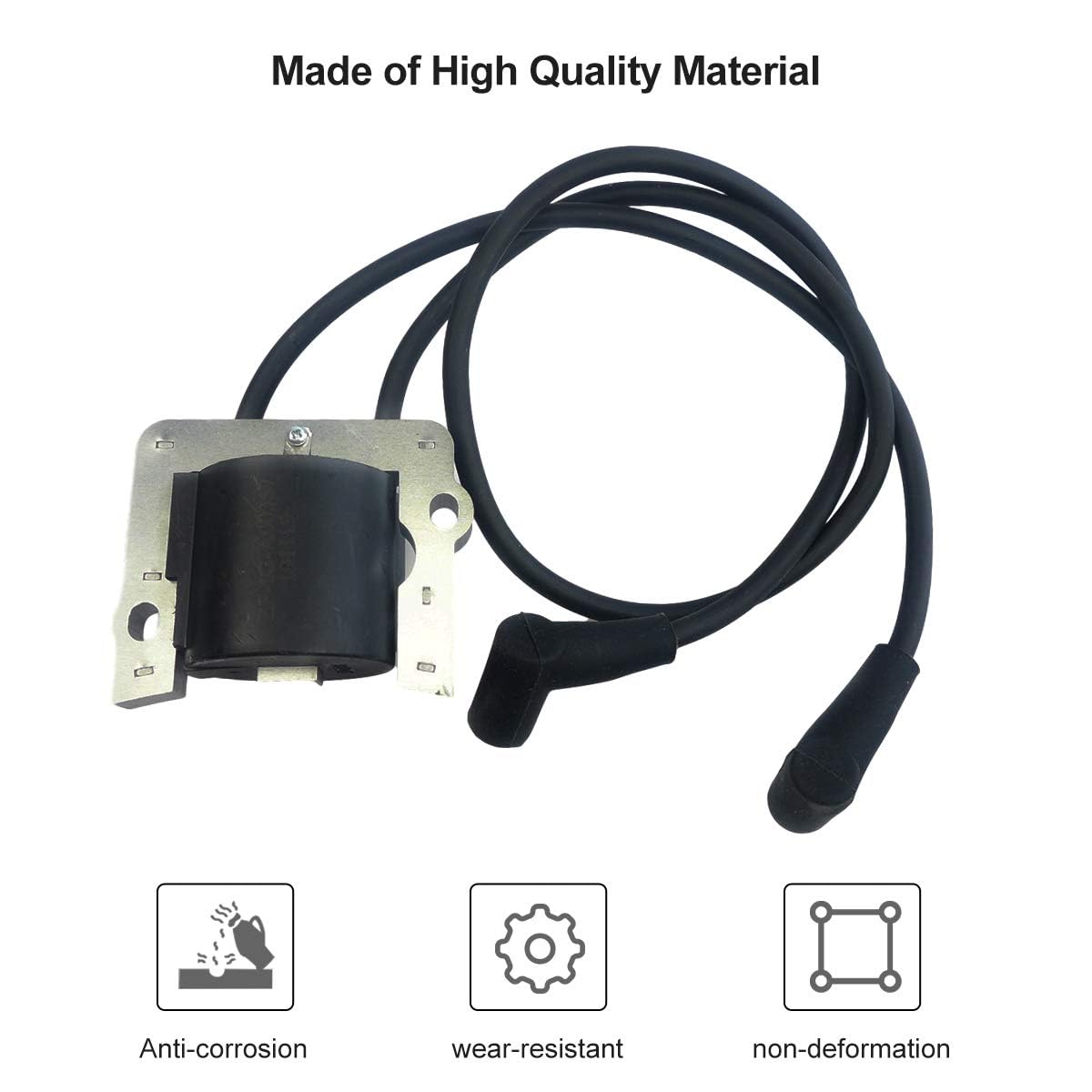 TIKSCEINCE Ignition Coil Replacement for Kohler M18 M20 MV16 MV18 MV20 & John Deere 142 152 162 - Compatible with 5258401, 52-584-01-S, 5258402, 52-584-02-S - Perfect for Lawn Mowers, Tractors & Small Engine Repair