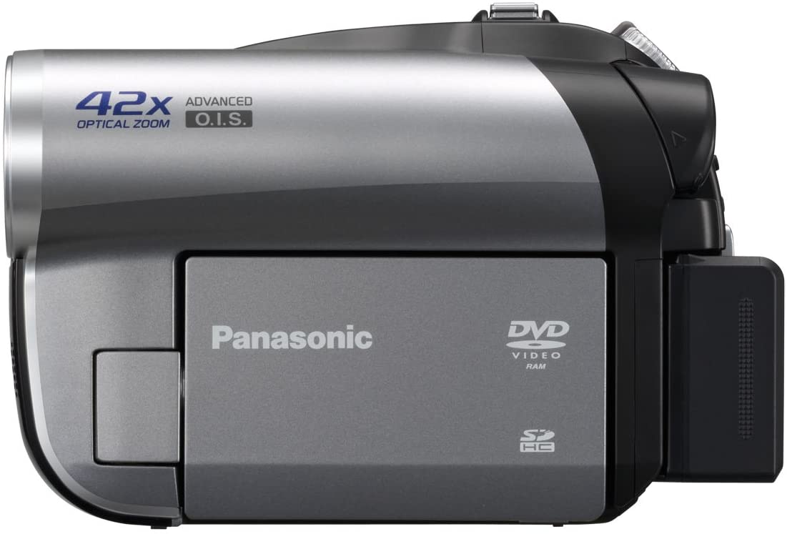 Panasonic VDR D50 DVD Camcorder with 42x Optical Zoom & Image Stabilization - Perfect for Home Videos, Travel Recording & Event Filming