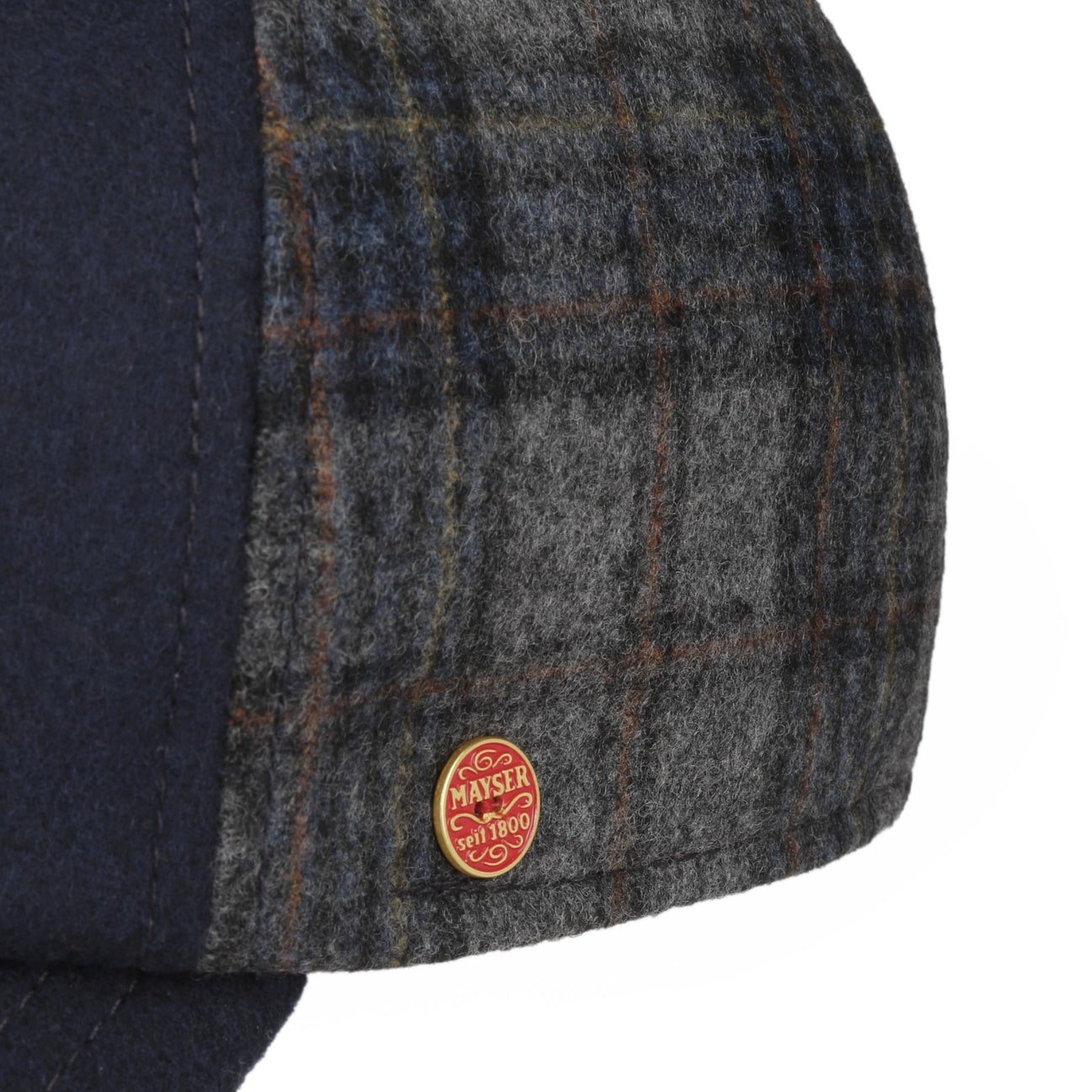 Mayser Lars Shetland Cap - Premium Wool Winter Hat for Men & Women - Cozy & Stylish for Outdoor Activities, Hiking, and Cold Weather