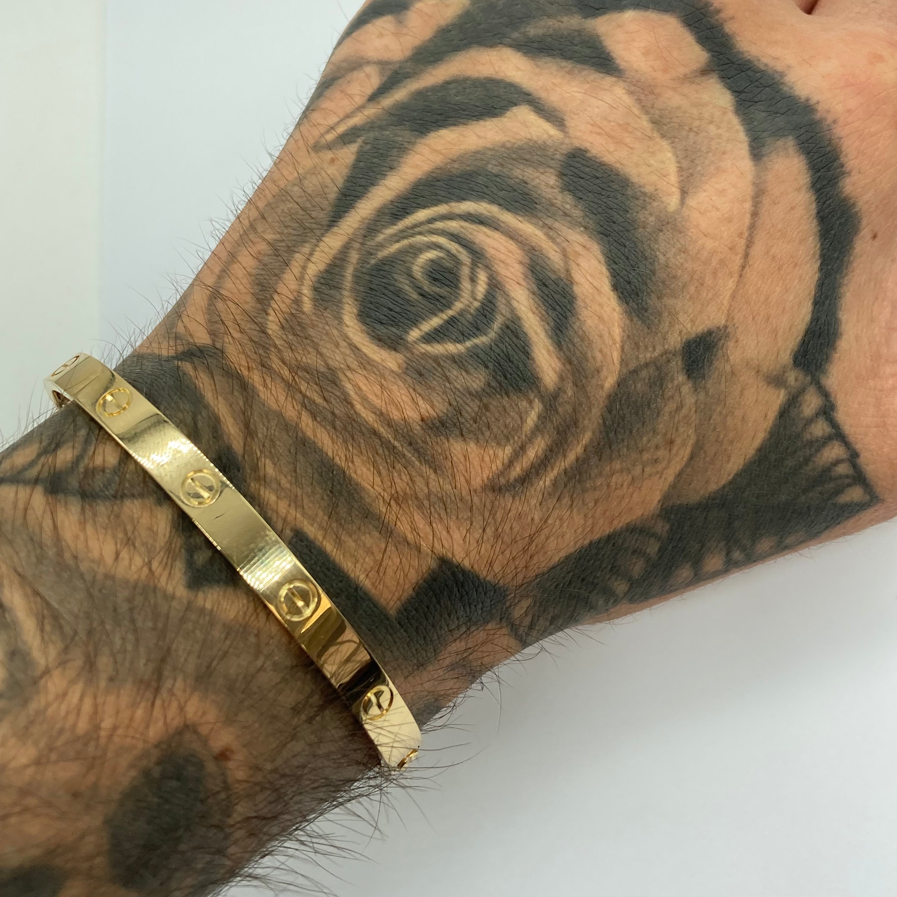 Cartier Love Bracelet in 18K Yellow Gold - Size 20 | Luxury Jewelry for Women, Anniversary & Valentine's Day Gifts