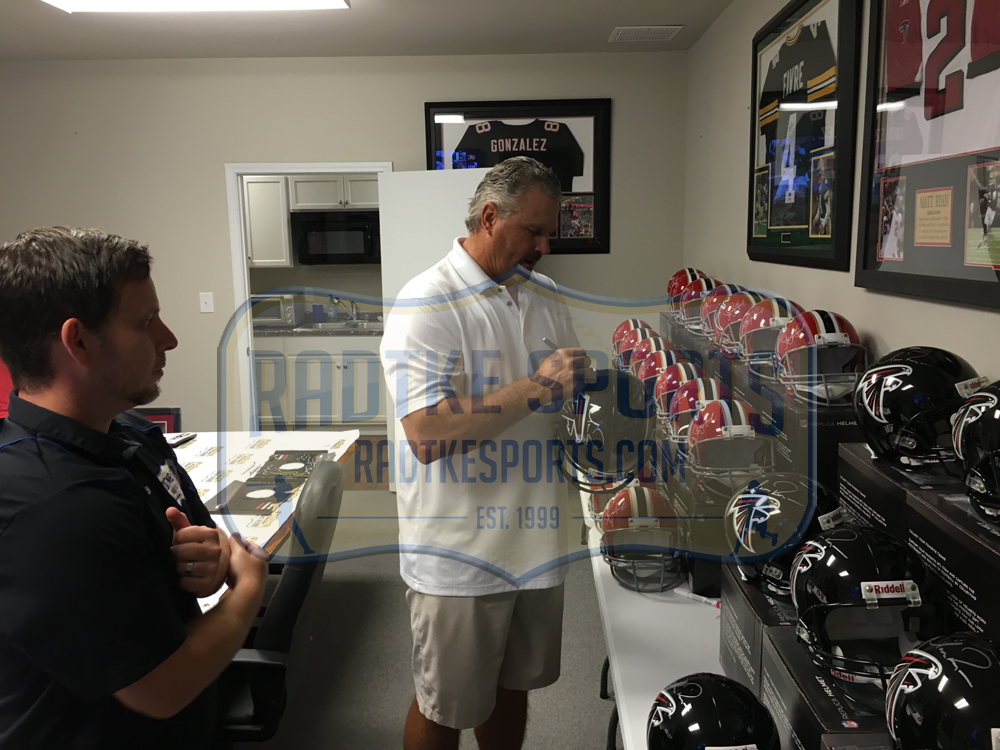 Authentic Matt Ryan & Steve Bartkowski Signed Atlanta Falcons Black Riddell Full Size NFL Helmet Limited Edition - Perfect for Collectors, Sports Memorabilia Displays & Falcons Fan Gifts