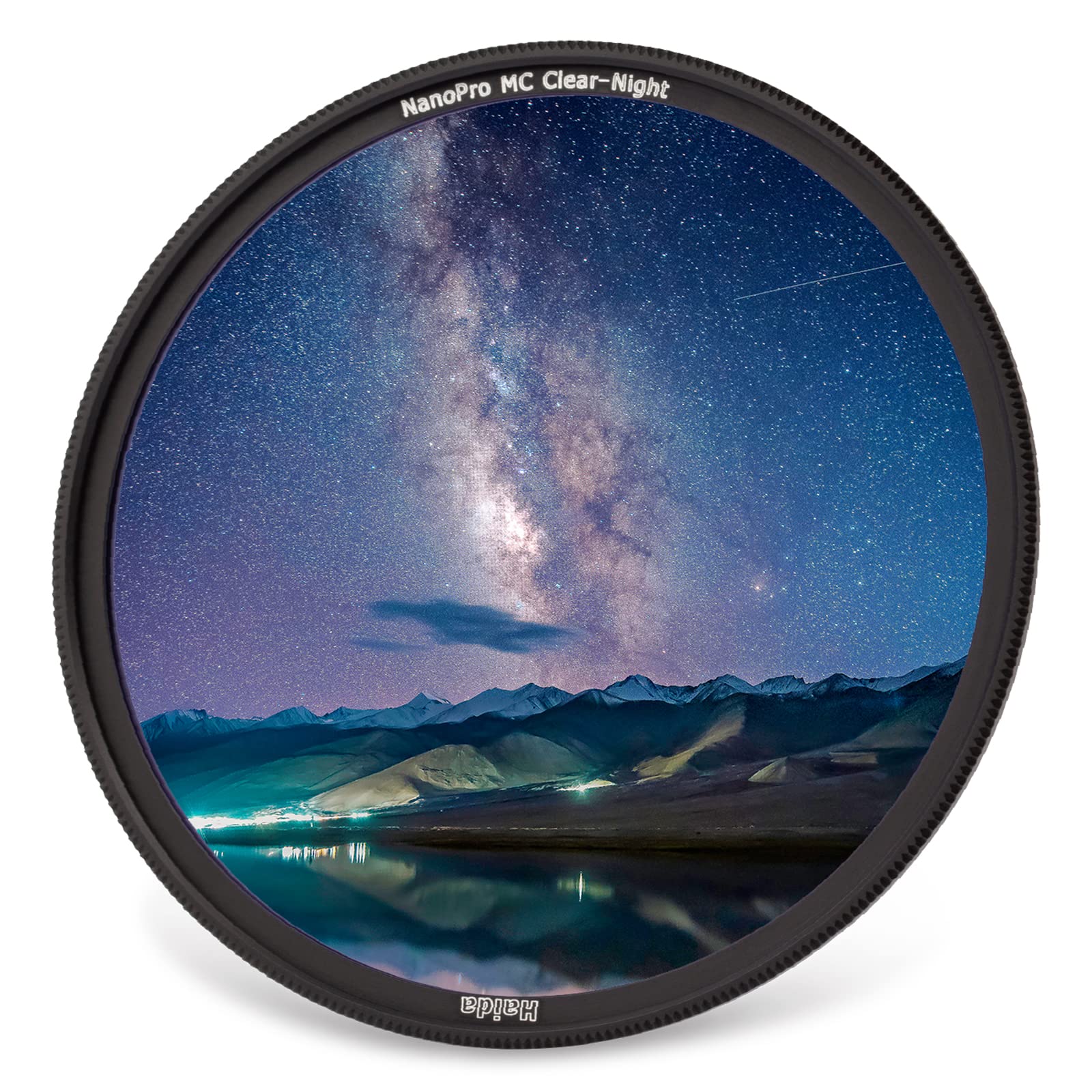 Haida Clear-Night NanoPro 82mm Light Pollution Filter - Optical Glass for Enhanced Night Sky Visibility & Artificial Light Reduction | Perfect for Astrophotography, Stargazing & Nighttime Photography