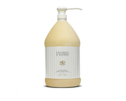 Gilchrist & Soames English Spa Conditioner 1 Gallon - Citrus & Herbal Scent for All Hair Types - Paraben, Sulfate & Phthalate Free - Professional Salon Quality Hair Care - Perfect for Hotels, Spas & Home Use