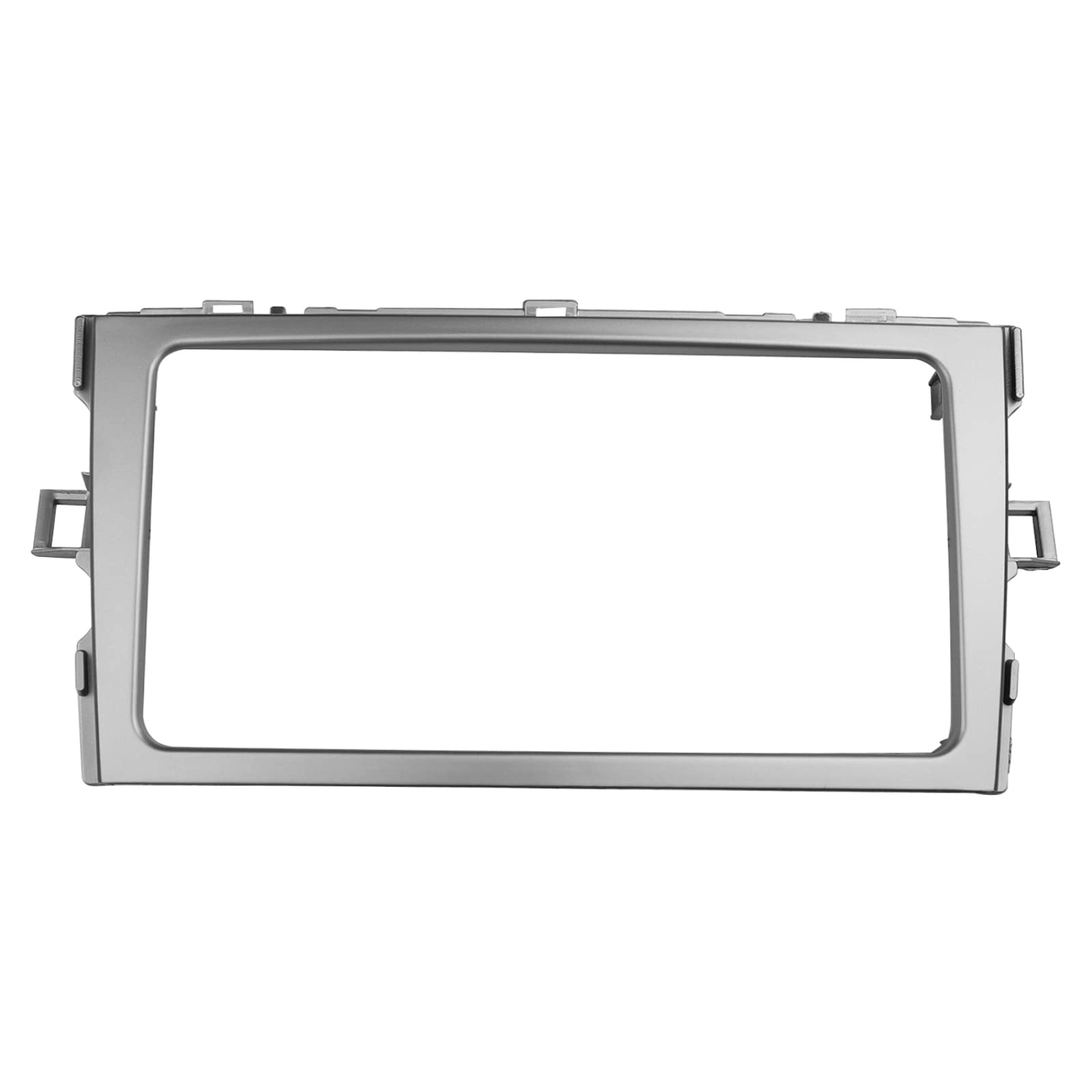 **Leszlh Double 2 Din Car Radio Fascia Panel Kit for Toyota Verso 2009-2018 - Stereo Dash Trim Installation Frame for GPS, DVD & Audio - Perfect for Car Audio Upgrades & Custom Installations**