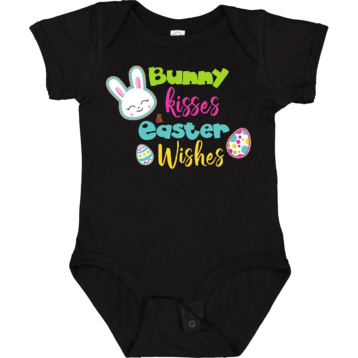 Easter Bunny Kisses Baby Bodysuit - Cute Easter Outfit for Infants