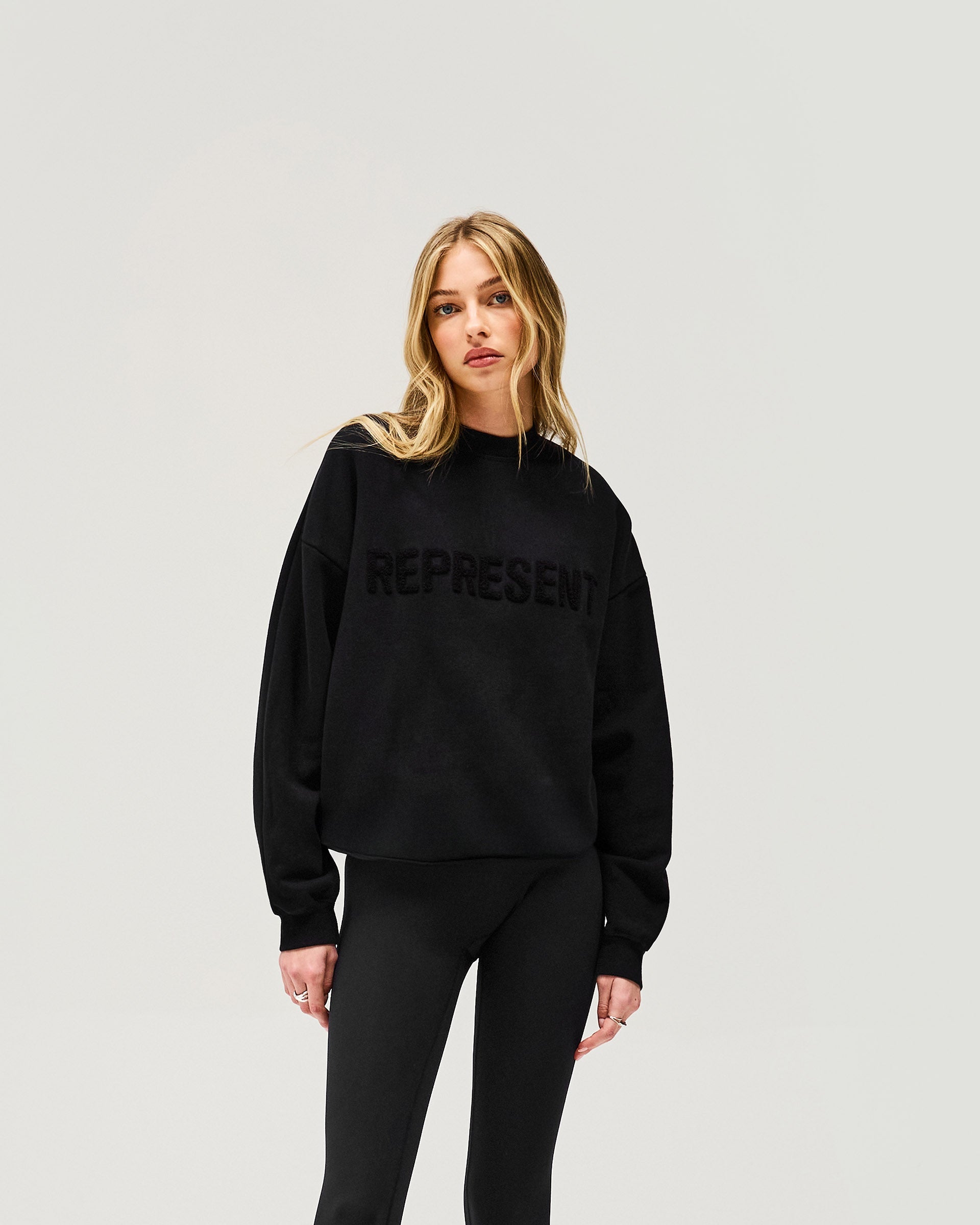 Owners Club Sweater - Premium Jet Black Knit Pullover for Men & Women | Cozy Winter Fashion, Casual Outfit, Lounge Wear