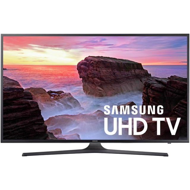 Samsung 50-Inch 4K Ultra HD Smart LED TV (UN50MU6070) - HDR, Alexa Built-in, Streaming Apps for Home Theater & Gaming