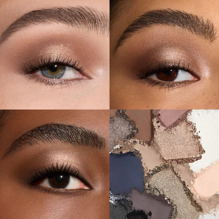 MAKEUP BY MARIO Ethereal Eyes Moonlight Eyeshadow Palette - 12 Pigmented Matte & Shimmer Shades for Day & Night Makeup Looks | Perfect for Bridal, Party & Special Occasion Makeup