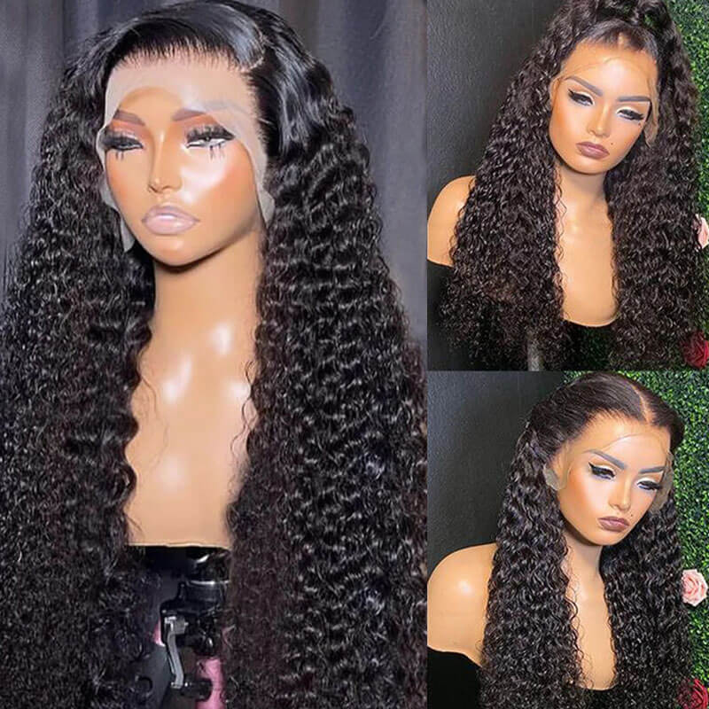 Eullair 360 Lace Frontal Wig - 100% Human Hair, Breathable & Versatile (12-30 Inch) - Perfect for Daily Wear, Cosplay, and Special Occasions
