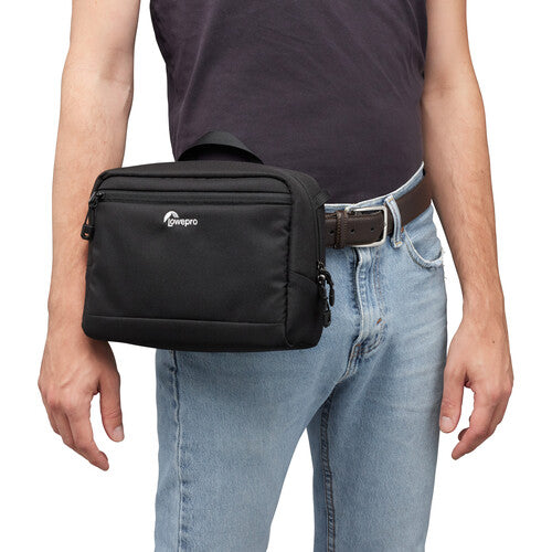 Lowepro ProTactic CS 120 III Camera Accessory Case - 3L Compact Protective Storage Pouch for DSLR, Mirrorless & Drone Gear (Black) - Perfect for Travel, Hiking & Outdoor Photography