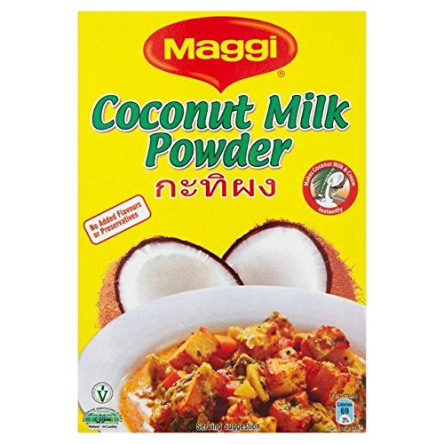 Maggi Coconut Milk Powder 150g - Premium Instant Coconut Powder for Cooking, Baking & Beverages - Vegan, Gluten-Free, Non-Dairy Creamer for Thai Curry, Desserts & Smoothies