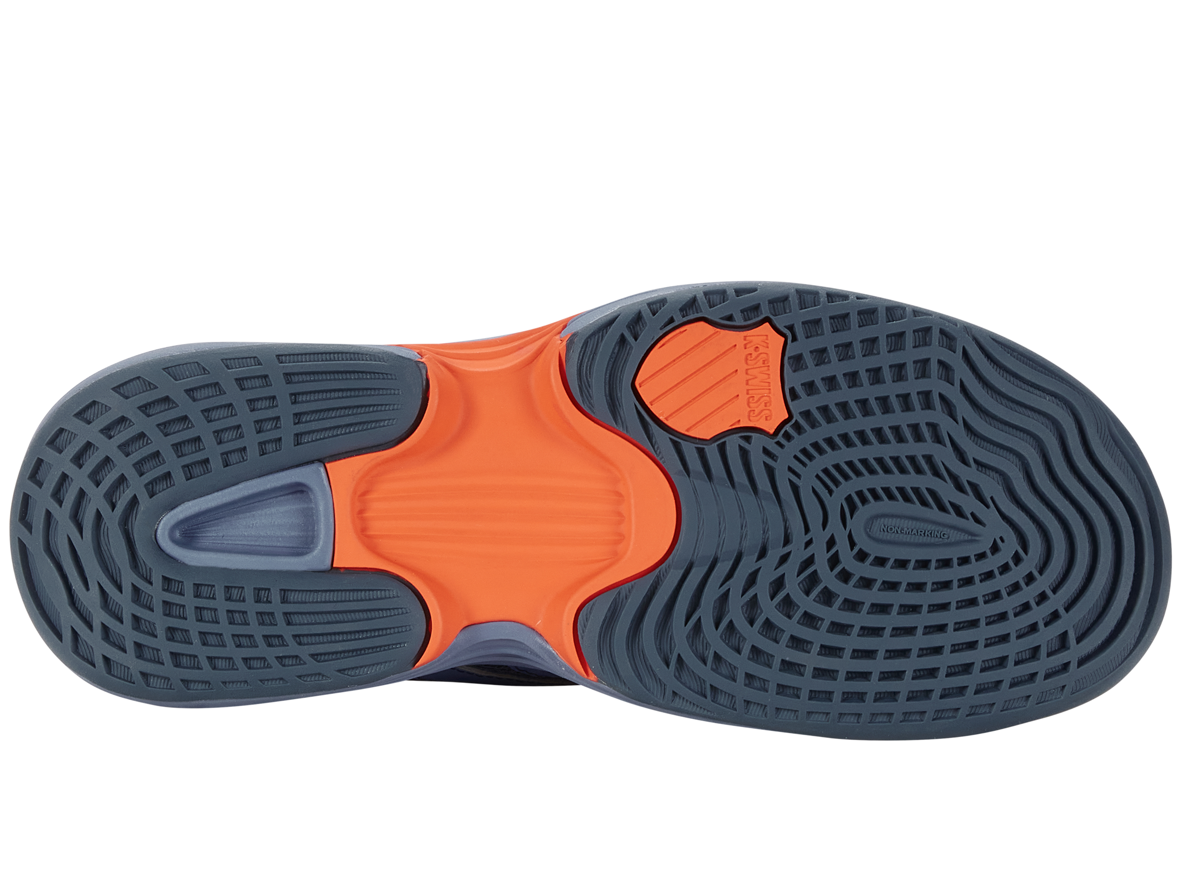 SPEEDTRAC Running Shoes for Men - Infinity/Orion Blue/Scarlet Ibis | Lightweight Athletic Sneakers for Jogging, Training & Gym Workouts