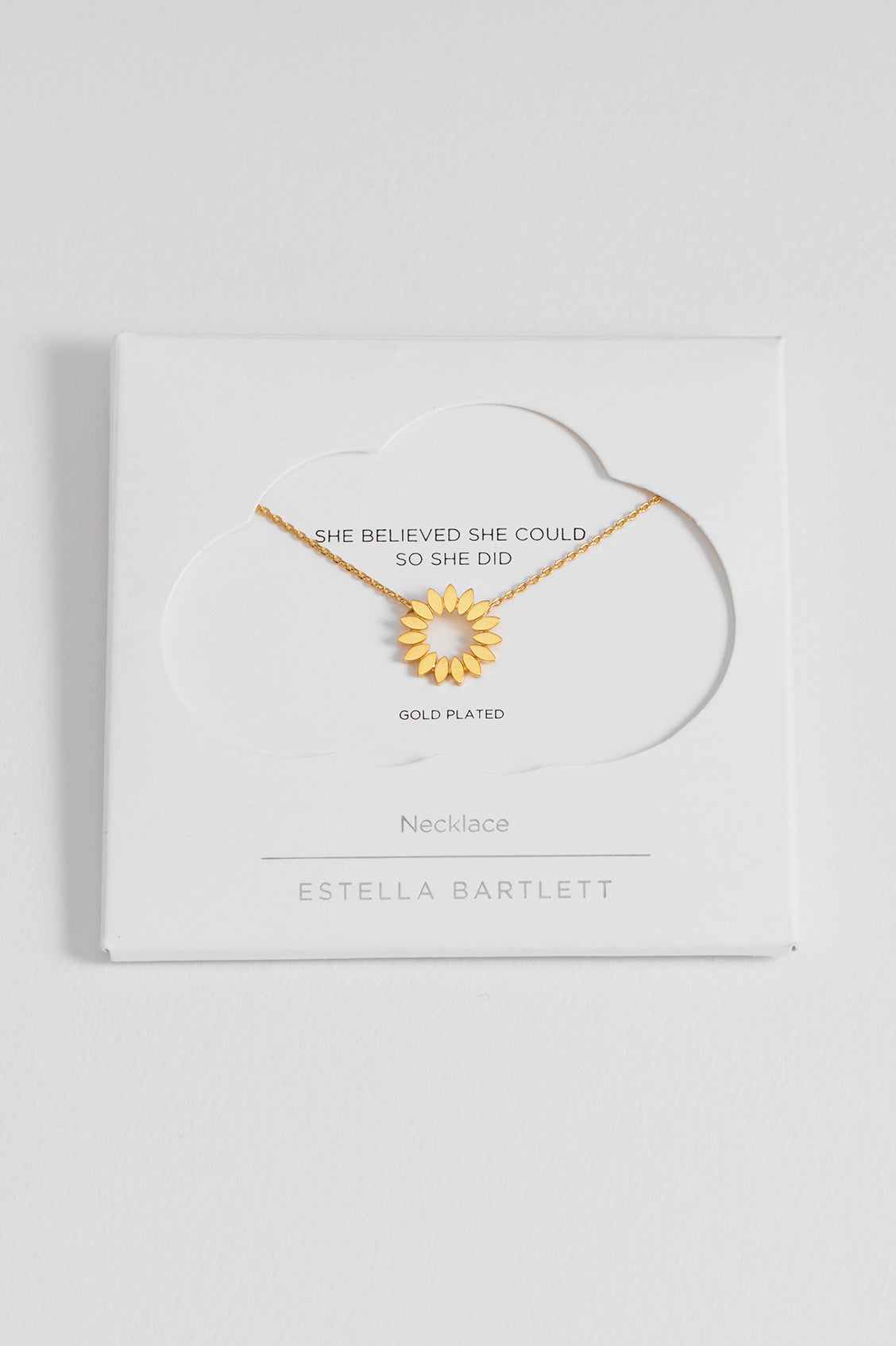 Elegant Modern Flower Necklace for Women - Gold Plated Floral Pendant Jewelry - Perfect for Weddings, Parties & Everyday Wear