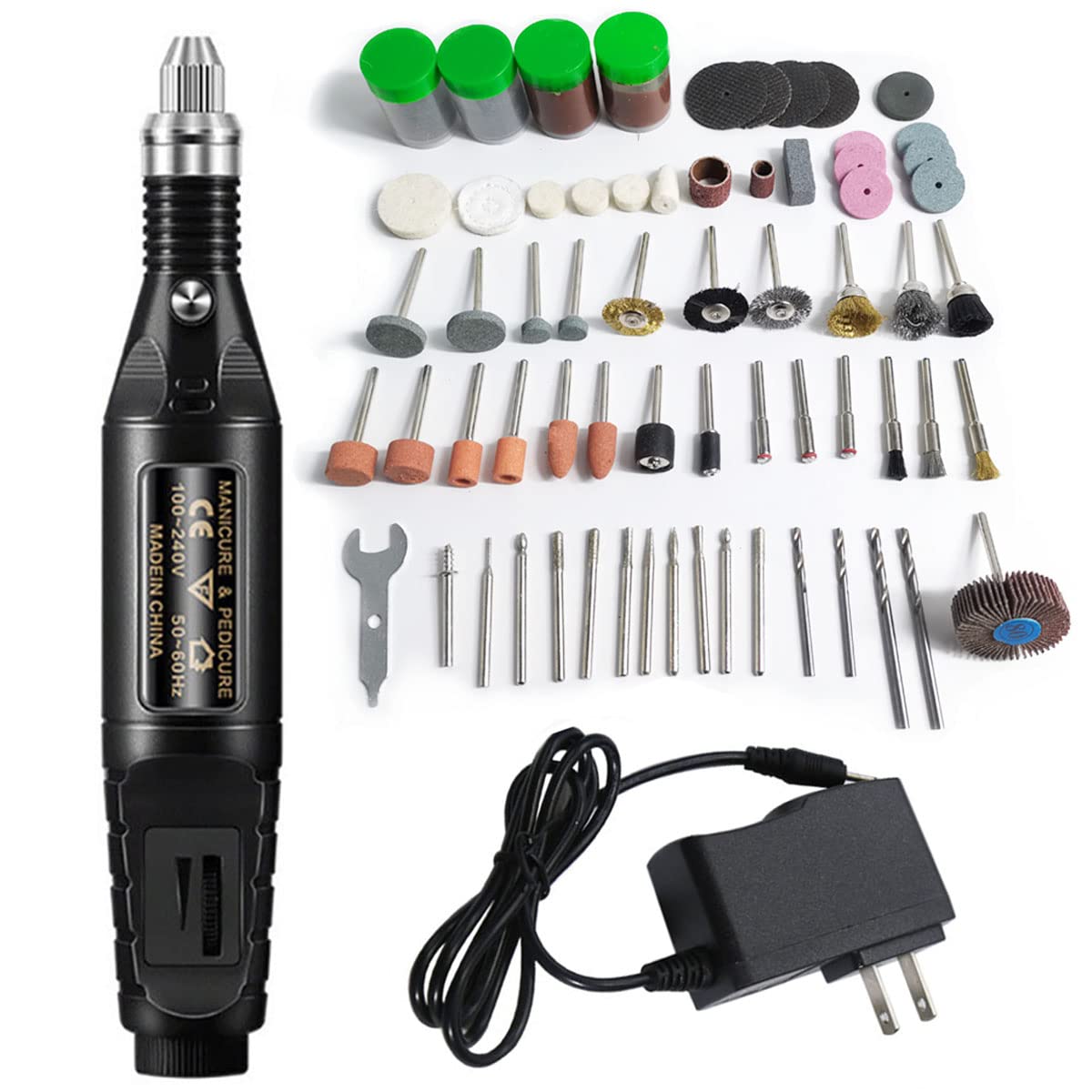 SIGEYI Electric Engraving Pen Kit - Multi-Functional Corded Micro Engraver with 147 Accessories for Jewelry, Glass, Wood, Ceramic & Metal DIY Projects | Perfect for Crafting, Home Decor & Personalized Gifts