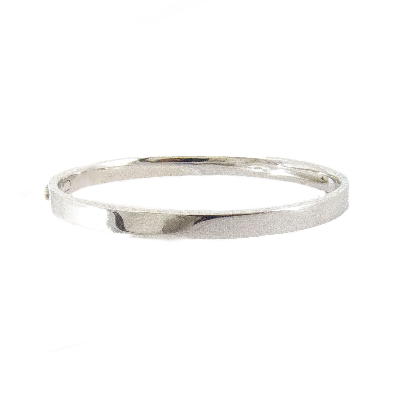 Elegant Platinum Bangle Bracelet for Women - 925 Sterling Silver Jewelry Gift for Anniversary, Birthday & Special Occasions | Perfect for Weddings, Parties & Everyday Wear