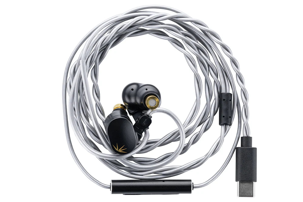 MOONDROP CHU II DSP Type-C In-Ear Headphones (IEM) - HiFi Sound, Noise Isolation for Music, Gaming & Travel