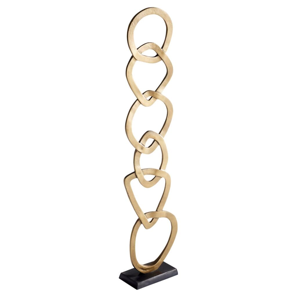 Cyan Design 11181 Perpetual Tower Sculpture in Antique Brass - Elegant Home Decor for Living Room, Office & Gift Ideas
