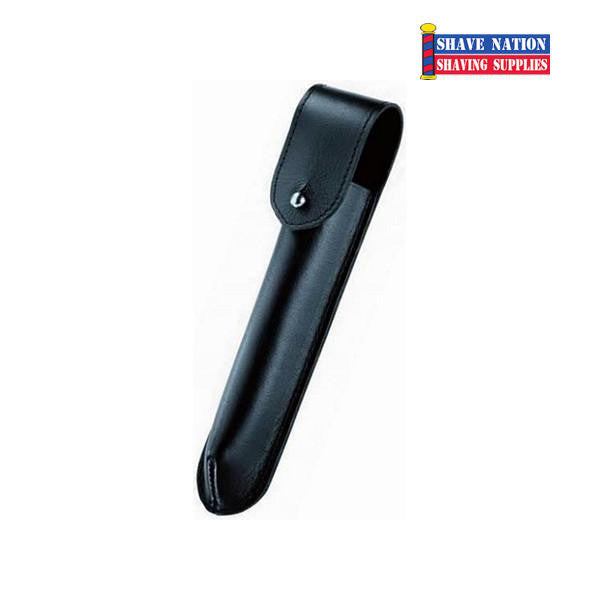 Giesen & Forsthoff Premium Straight Razor Case - Durable Leather Storage for Barber Razors - Perfect for Professional Barbers & Home Grooming