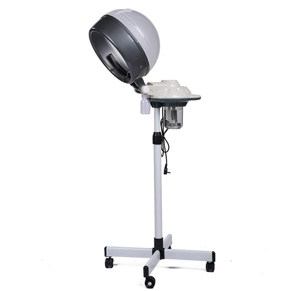 AYHa 650W Professional Salon Hair Steamer & Hair Dryer Color Processor - Stand Up Hair Treatment Tool with Rolling Floor Base & Ironfoot for Barber Spa, Home Use & Salon Styling