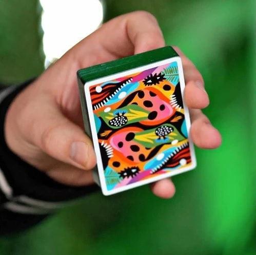 Premium Gilded Jungle-Themed Playing Cards - Elegant Gold Foil Deck for Poker, Magic Tricks & Collectibles - Perfect for Game Nights, Gifts & Cardistry
