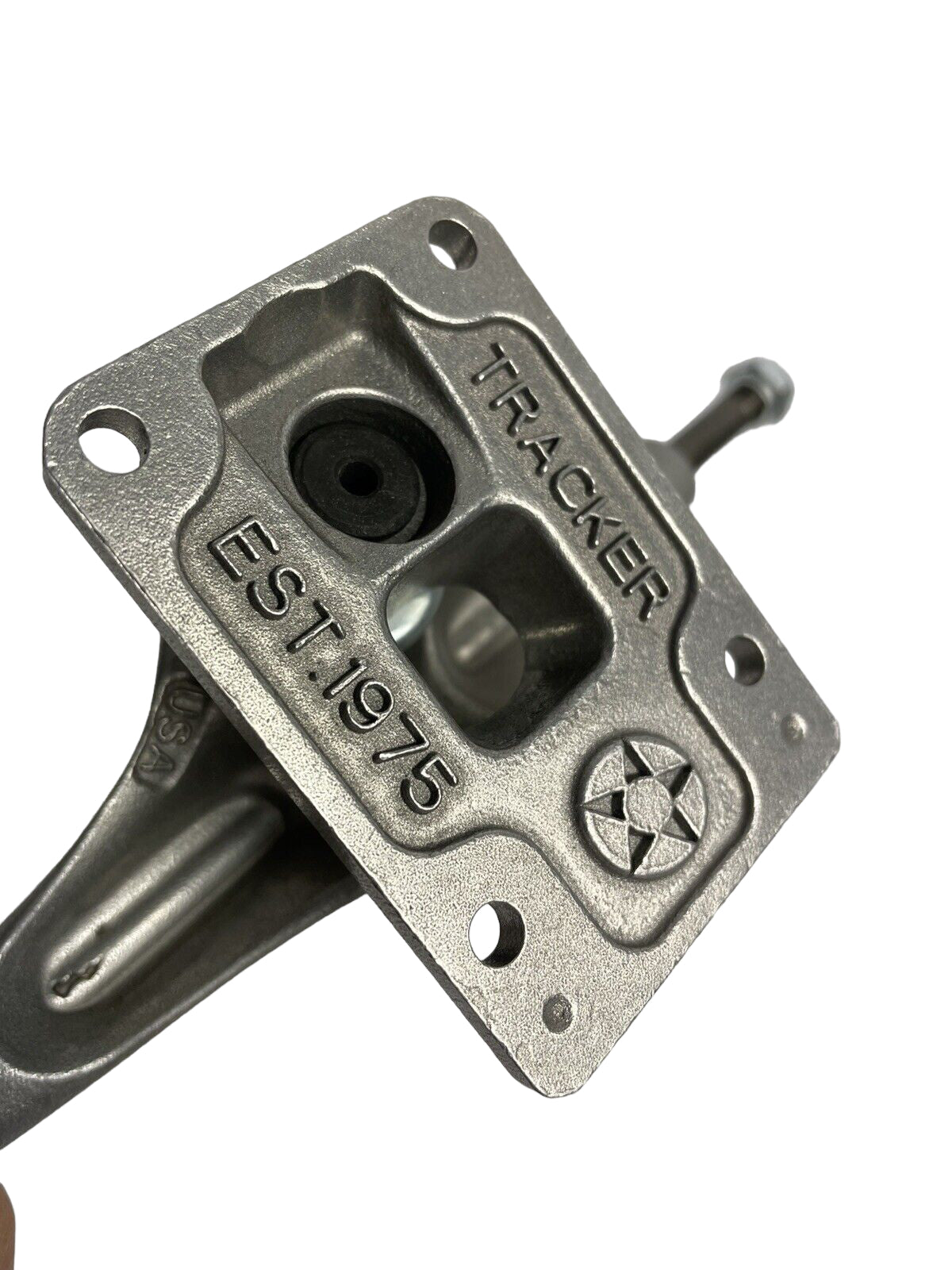 Tracker Trucks 129mm Polished Skateboard Trucks - 5.0 Hanger with Hollow Kingpin - Perfect for Street Skating & Park Riding