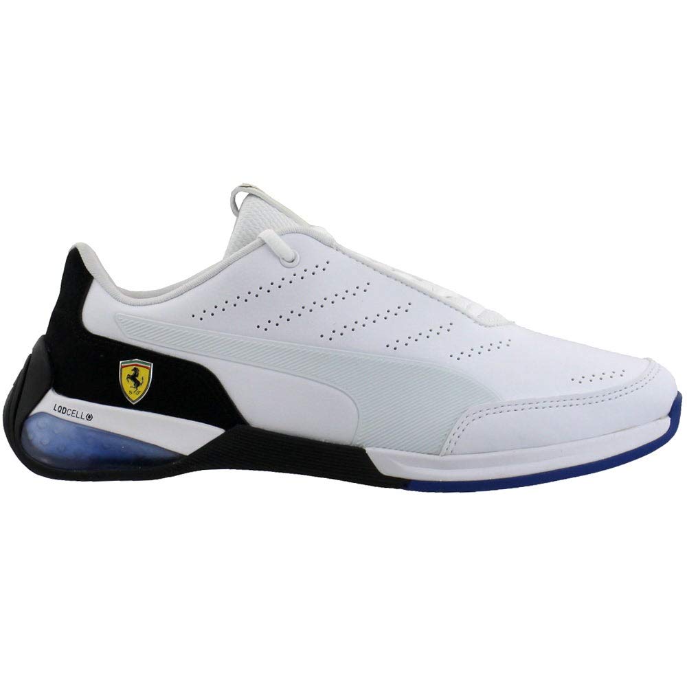 PUMA Men's Scuderia Ferrari Kart Cat X Sneakers - Black & White Casual Shoes Size 7.5 D - Perfect for Racing Enthusiasts & Everyday Wear