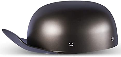 NZGMA DOT Retro Motorcycle Helmet - Vintage Open Face Half Shell for Men & Women | DOT Approved Baseball Cap Style | Perfect for Cruiser, Chopper, Moped, Scooter & ATV Rides | Urban Commuting & Weekend Adventures