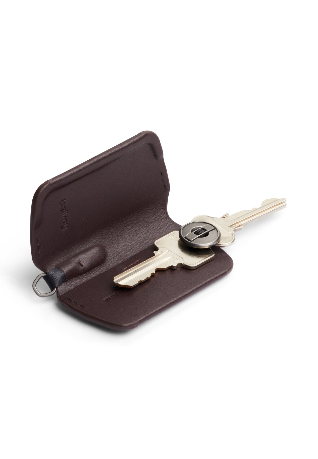 Bellroy Key Cover Third Edition - Premium Leather Key Holder for Keys & Keychains - Perfect for Home, Office & Travel Organization