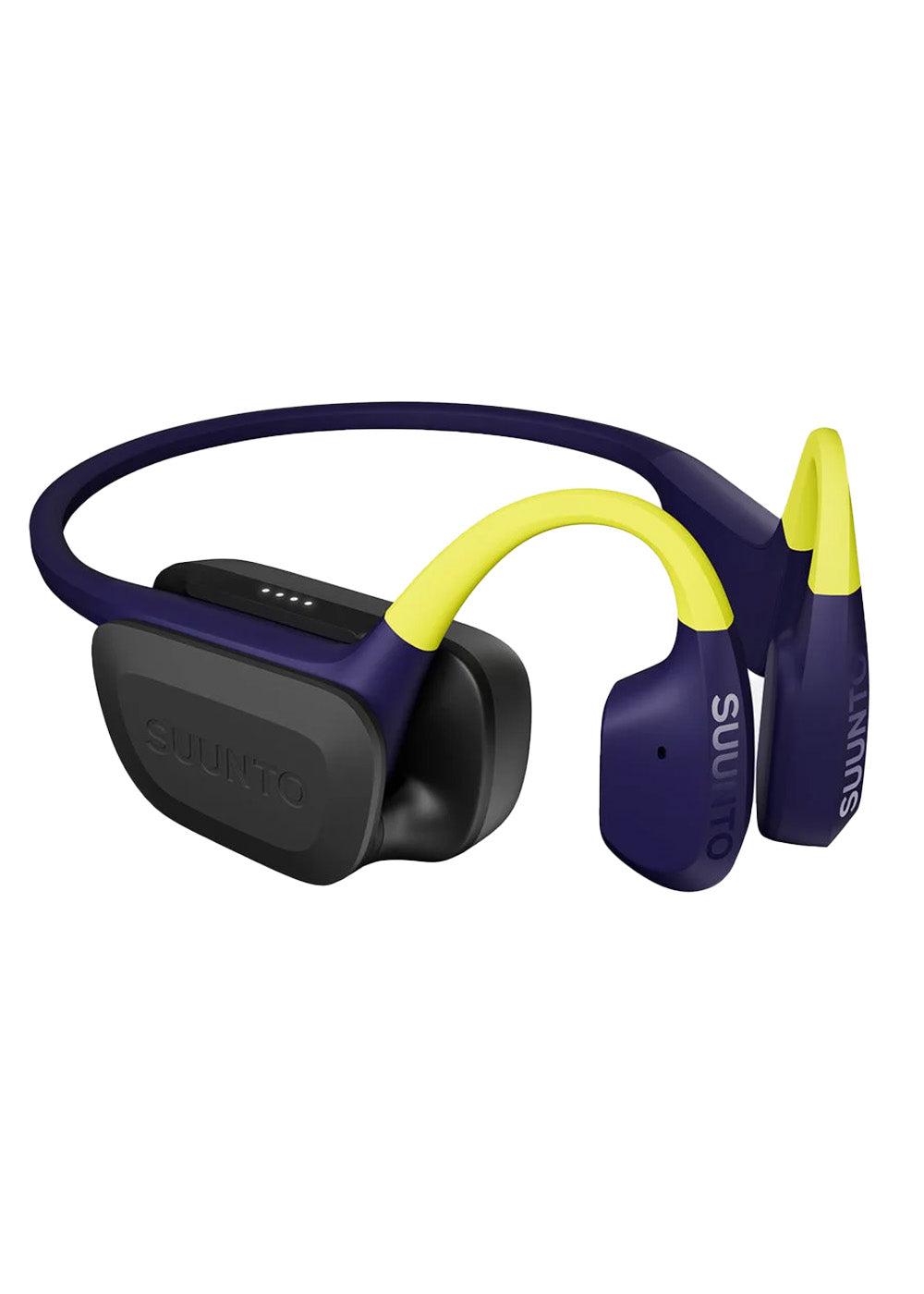 Suunto Aqua Waterproof Bluetooth Headphones - Lime Blue for Swimming, Running & Outdoor Sports