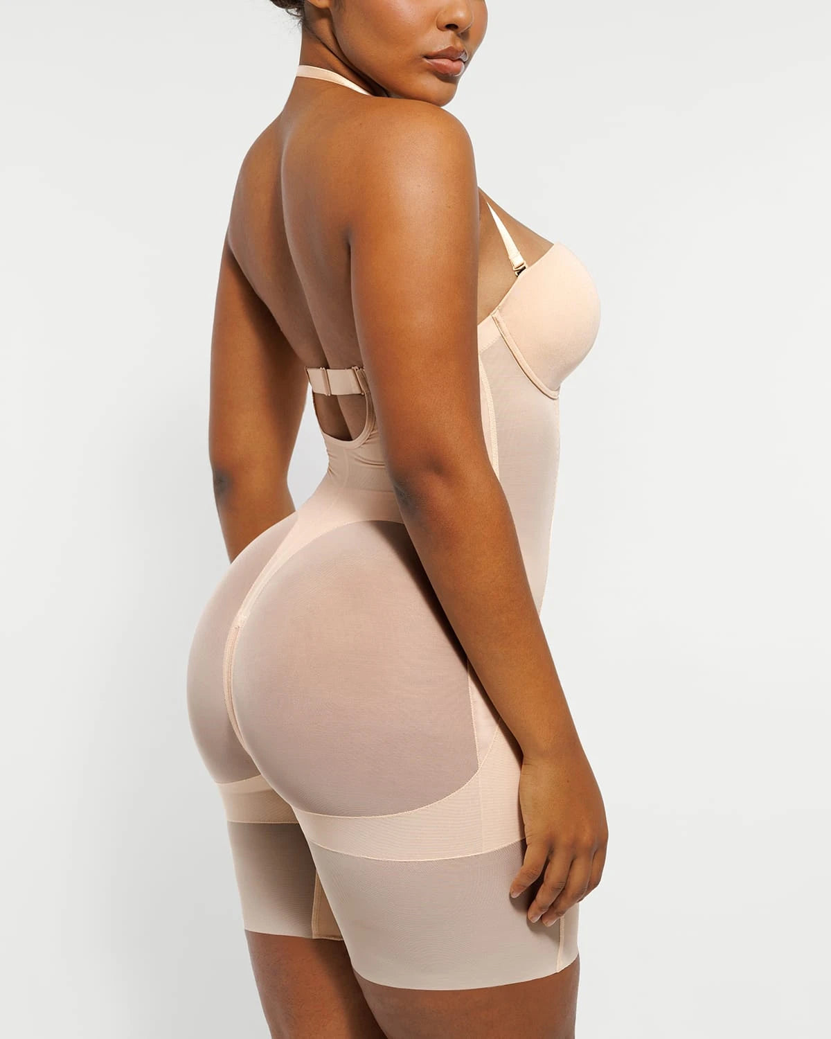 AirSlim® Deep Plunge Butt Lifting Shaping Bodysuit - Tummy Control Shapewear for Women, Seamless Body Shaper for Instant Curves - Perfect for Dresses, Parties & Special Occasions
