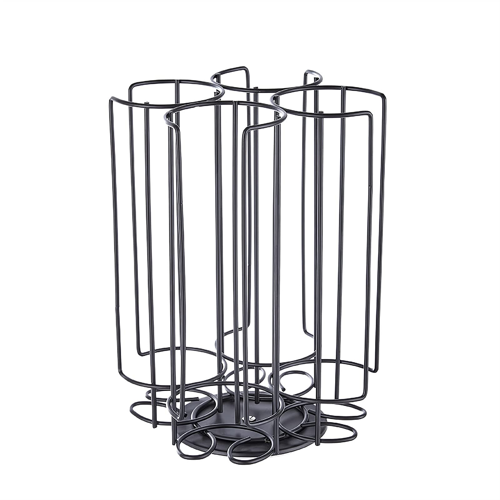 Stainless Steel Coffee Capsule Holder & Pod Organizer - 36 Capsule Capacity, Space-Saving Coffee Pod Storage Rack for Keurig, Nespresso & Dolce Gusto - Perfect for Kitchen Countertops & Office Break Rooms