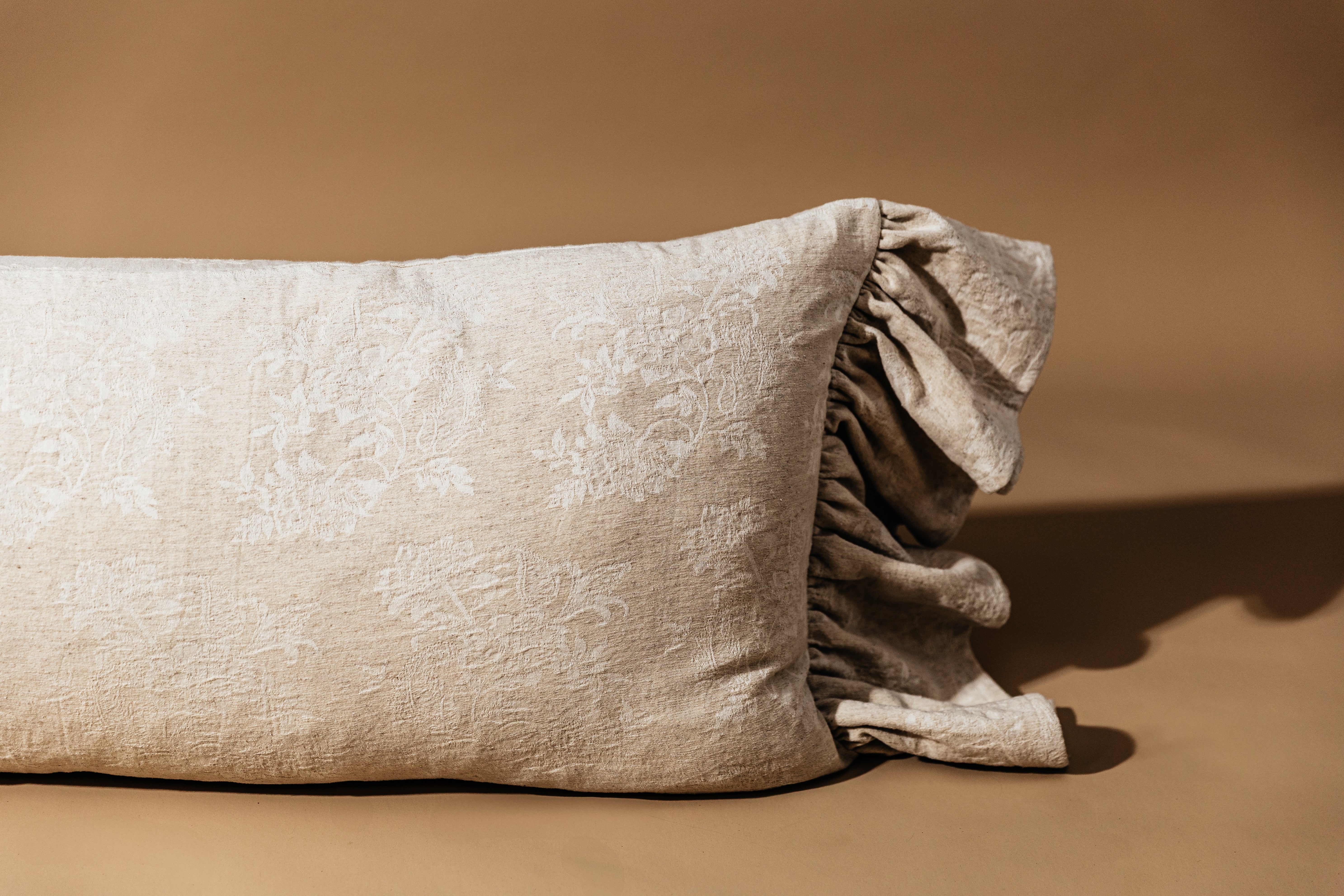 Jane XL Lumbar Pillow Cover - Soft & Supportive Lumbar Support Pillow Case for Office Chair, Sofa, Bed - Breathable & Washable Home Decor Cushion Cover (18x36 Inches)
