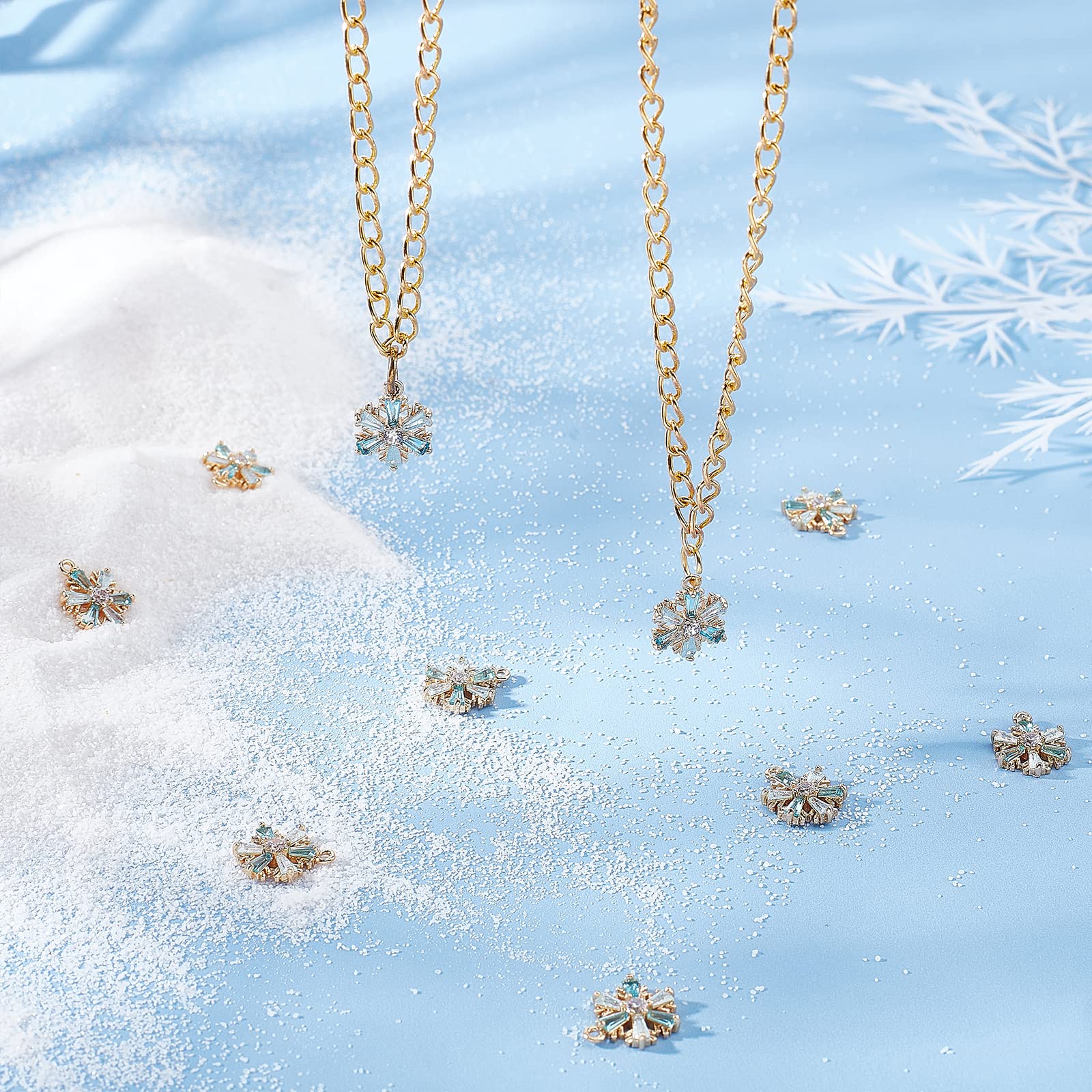 Beebeecraft Cubic Zirconia Charms - Premium Jewelry Making Supplies for DIY Bracelets, Necklaces & Earrings | Perfect for Crafting, Gifts & Special Occasions