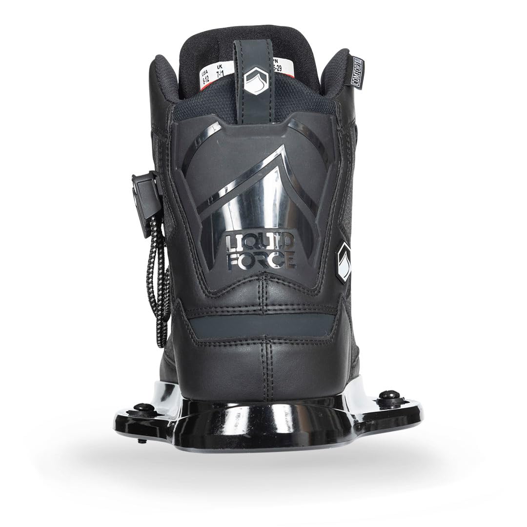 Liquid Force 2025 Index Wakeboard Bindings - Premium Adjustable Wakeboarding Boots for Men & Women - Perfect for Boat & Cable Park Riding