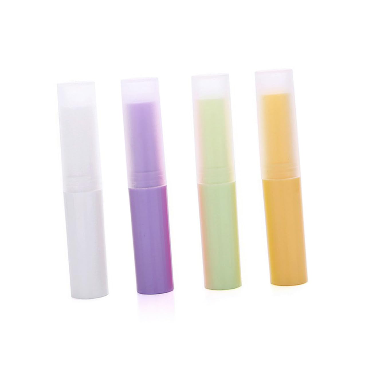 16pcs Clear Lip Balm Tubes Bulk - DIY Lip Balm Making Supplies, Empty Lipstick Containers for Homemade Lip Balm & Cosmetics - Perfect for DIY Beauty, Gifts, and Small Business Packaging