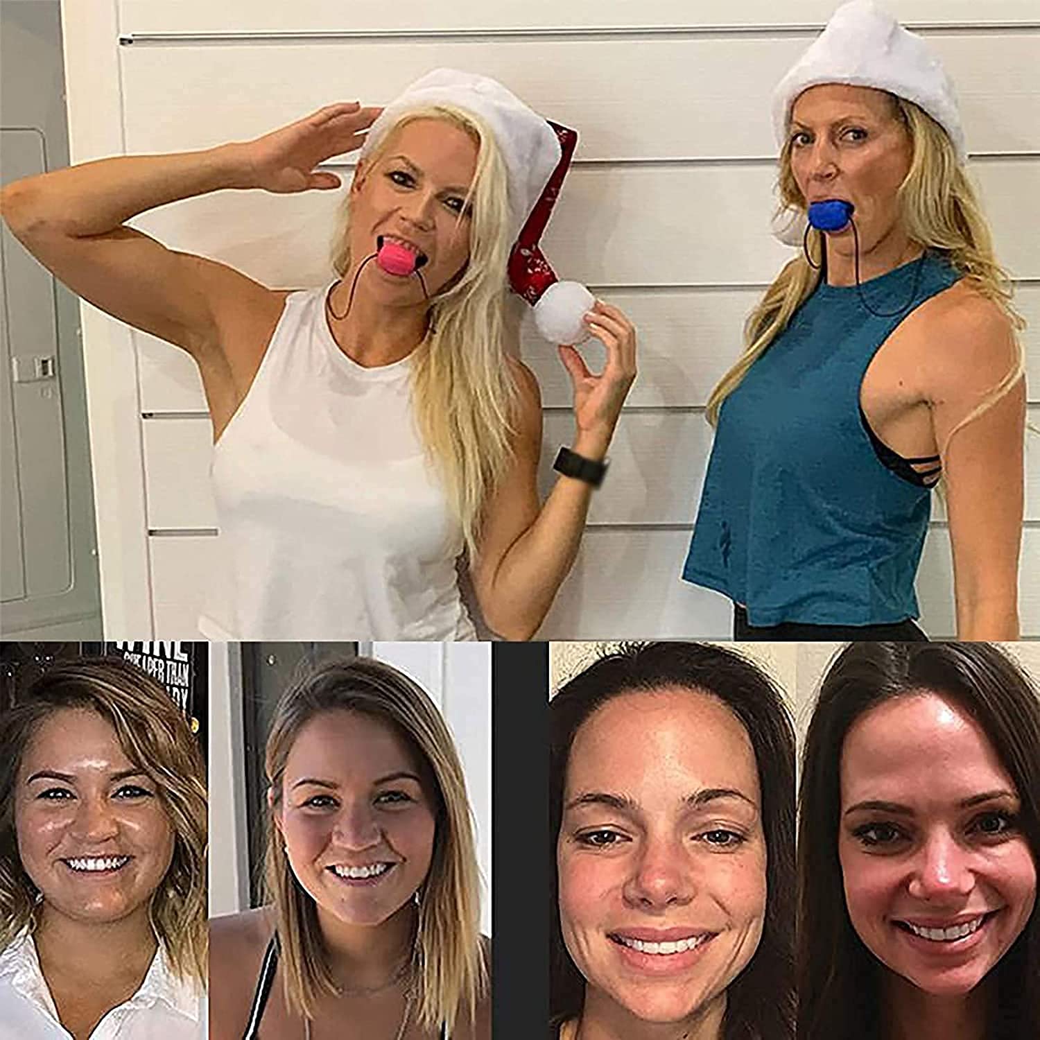 Overa Jawline Exerciser & Chew Ball for Double Chin Reduction - Facial Trainer for Men & Women - Neck & Cheek Toning, Stress Relief & Youthful Face - Perfect for Home, Office & Gym Workouts