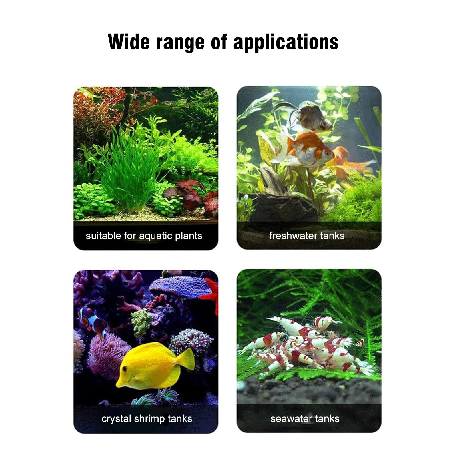 Energy-Saving Silent Mini USB Aquarium Chiller Fan - Crab Shape Cooling Fan for Small Fish Tanks Under 45cm (US Plug) | Perfect for Tropical Fish, Betta Tanks & Nano Aquariums