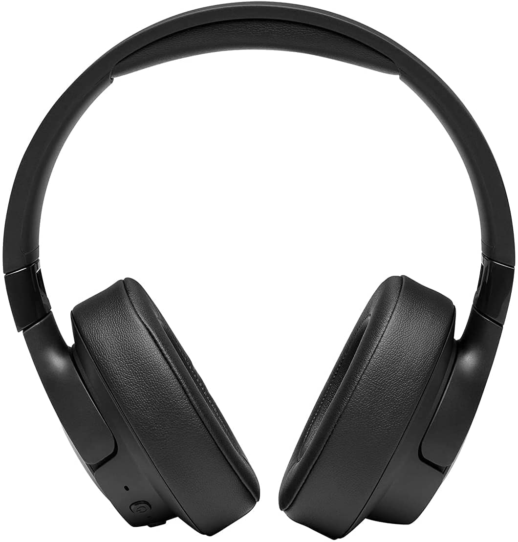 JBL Tune 760NC Wireless Bluetooth Over-Ear Headphones with Active Noise Cancellation, Lightweight Foldable Design - Bulk Packaging (Renewed, Black) - Perfect for Travel, Commuting & Office Use