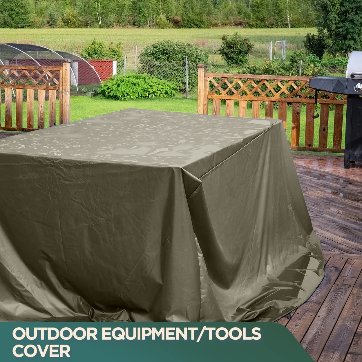Heavy Duty Waterproof Canvas Tarp - 10x10 Feet Black Industrial Cover with Rustproof Grommets for Truck, Boat, Equipment & Outdoor Use | Durable Multipurpose Tarp by CCS Chicago Canvas & Supply