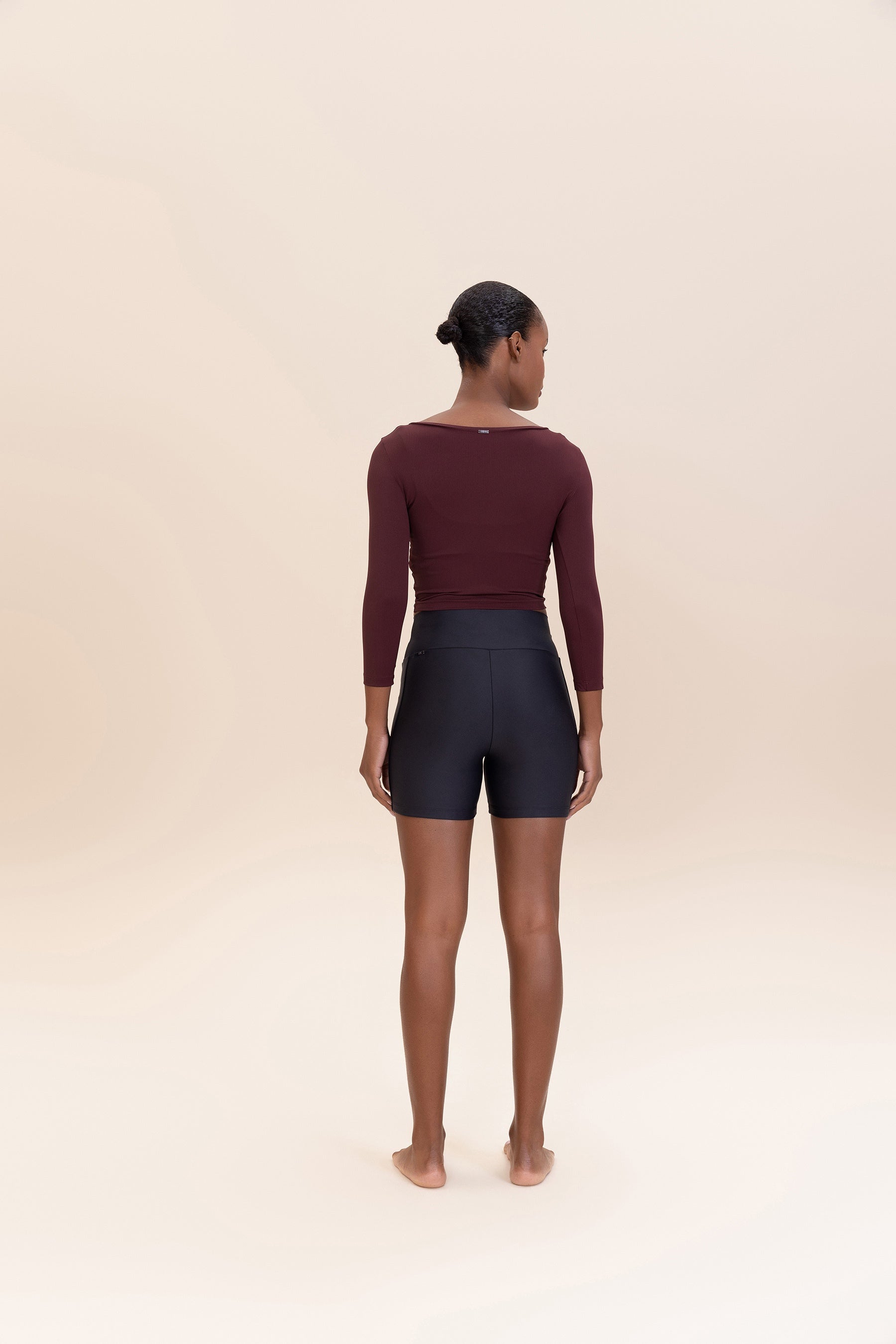 Stylish Ribbed Knit Wrap Top for Women - Soft & Comfortable Casual Wear - Perfect for Layering, Office, and Date Nights