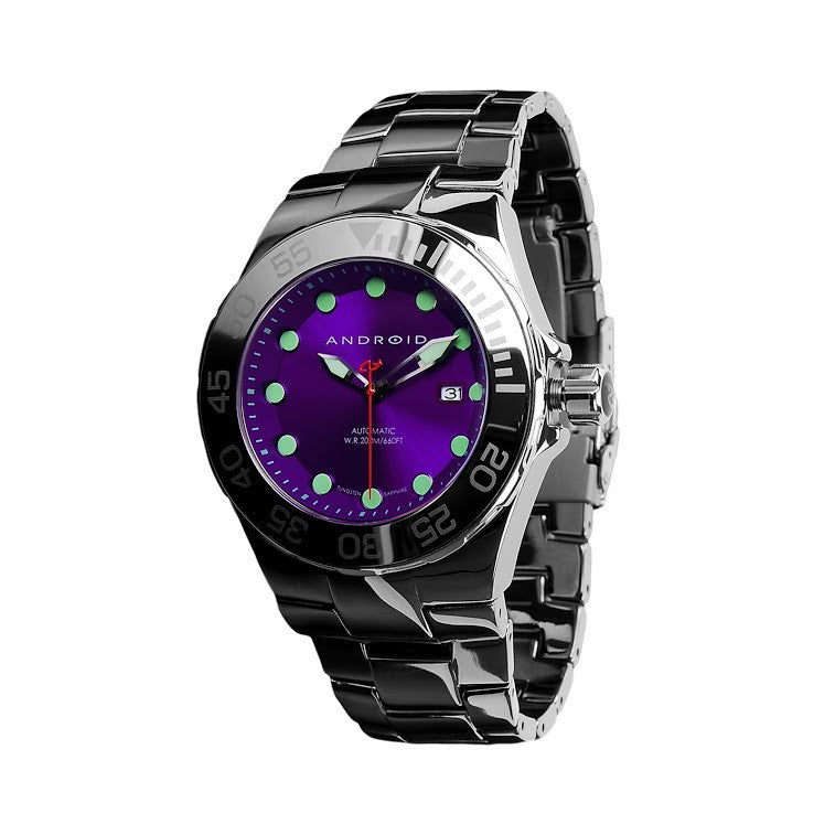 Hercules Tungsten 44mm Automatic Android Smartwatch - AD726APU | Stylish Men's Watch for Fitness Tracking & Notifications | Perfect for Workouts, Office & Everyday Wear