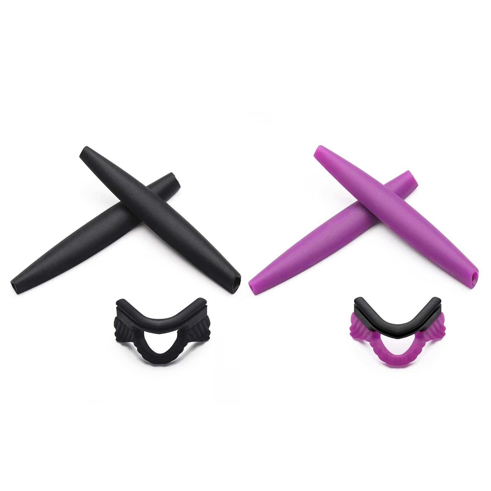 Oakley M Frame Sweep Heater Strike Hybrid Sunglasses Replacement Earsocks & Nosepiece Kit - Comfortable Rubber Eyewear Accessories for Sports, Running, Cycling & Outdoor Activities