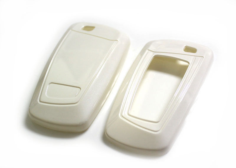 Premium Glossy White Smart Key Fob Shell Replacement for BMW 1 2 3 4 5 6 7 X3 Series - Exact Fit, Durable Protection (Perfect for Key Replacement, Car Security & Style Upgrade)