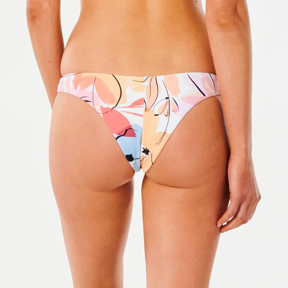 Rip Curl Women's Blossom High Leg Reversible Bikini Bottom - Minimal Coverage Swimwear for Beach & Pool | Summer Vacation & Water Sports